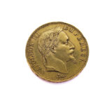 France 50 Francs 1864-A Napoleon III