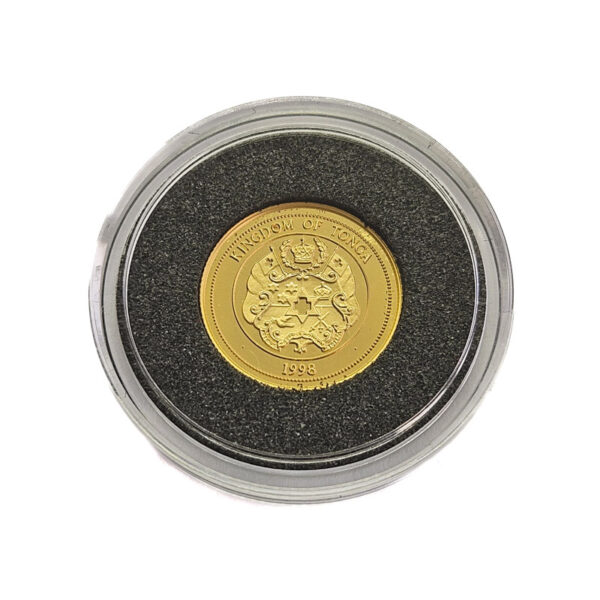 Tonga 10 Pa`anga 1998 La Princessa - 1/25 Oz.