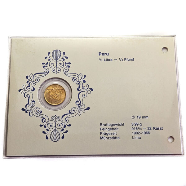 Peru 1966 1/2 Libra