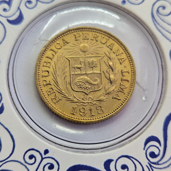 Peru 1 Libra 1918