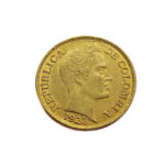 Colombia 5 Peso 1923 Simon Bolivar