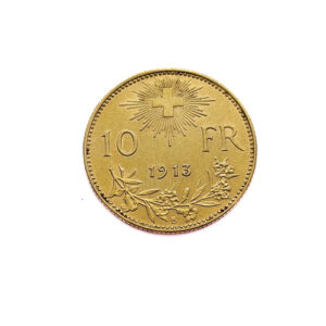 Switzerland 10 Francs 1913 Helvetia