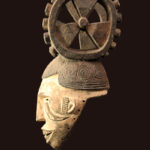 Mask - Wood - Agbogho Mmwo - Igbo / Ibo - Nigeria