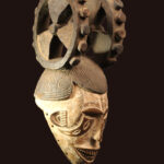 Mask - Wood - Agbogho Mmwo - Igbo / Ibo - Nigeria