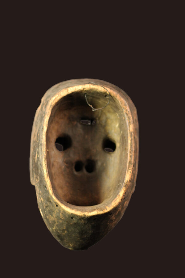 Mask - Wood, Teeth - Guere - Ivory Coast