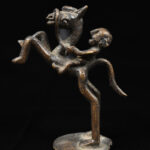 Equestrian Figure - Bronze - Dogon - Mali