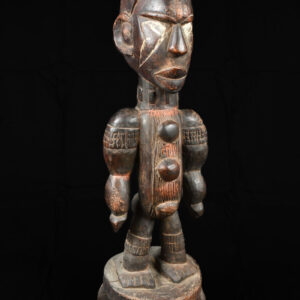 Shrine (figure) - Wood - Idoma - Nigeria
