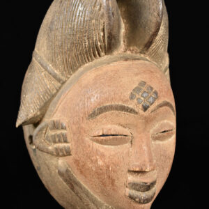 Initiation mask - Wood - Punu - Gabon
