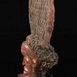 Chihongo Mask - Wood - Chokwe - DR Congo