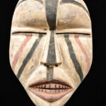 Mask - Wood - Woyo - DR Congo