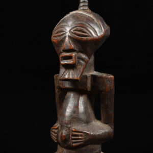 Power Figure - Wood, Horn - Songye - Congo