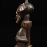 Power Figure - Wood, Horn - Songye - Congo