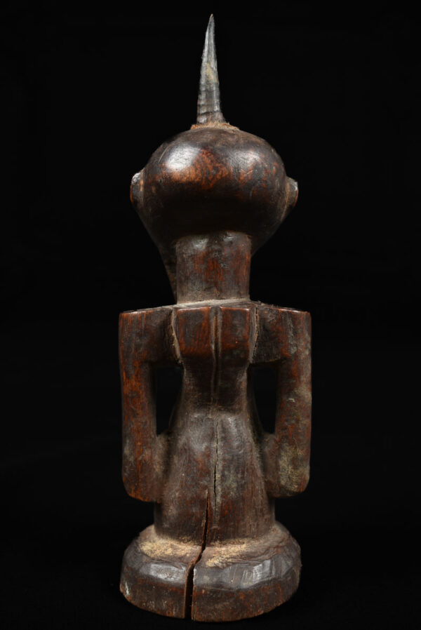 Power Figure - Wood, Horn - Songye - Congo