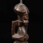 Power Figure - Wood, Horn - Songye - Congo