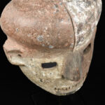 Mbangu distorted mask - Wood - Pende - Congo