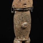 Yanda doll - Wood, Metal - Zande - Congo