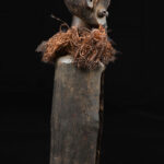 Slit drum - Wood - Yaka - DR Congo