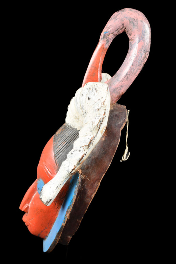 Dance mask - Wood - Guro - Ivory Coast