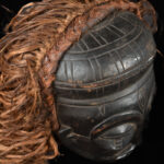 Mask - Wood, Raphia - Chokwe - Congo DRC