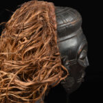 Mask - Wood, Raphia - Chokwe - Congo DRC