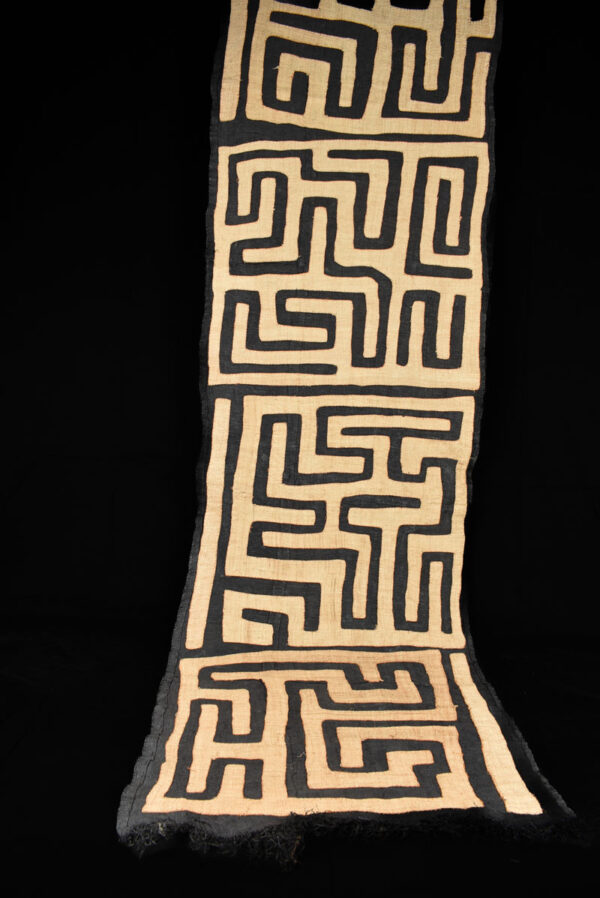 Textile - Cloth - Shoowa-Kuba - DR Congo 320 cm
