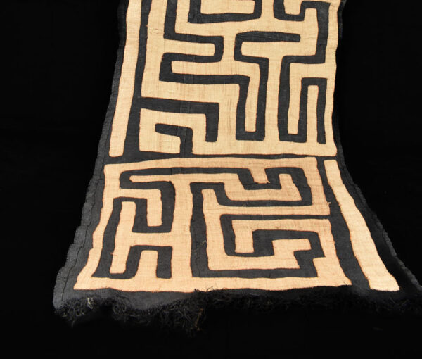 Textile - Cloth - Shoowa-Kuba - DR Congo 320 cm