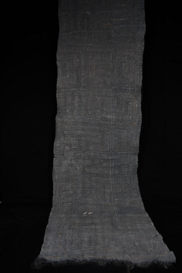 Textile - Cloth - Shoowa-Kuba - DR Congo 320 cm