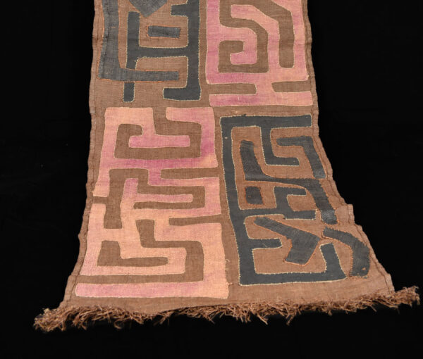 Textile - Cloth - Shoowa-Kuba - DR Congo 290 cm
