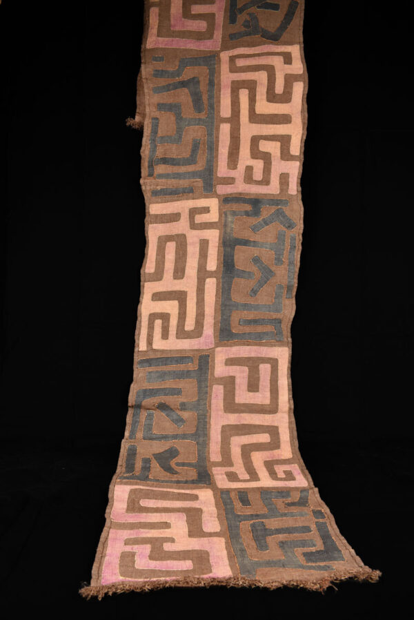 Textile - Cloth - Shoowa-Kuba - DR Congo 290 cm