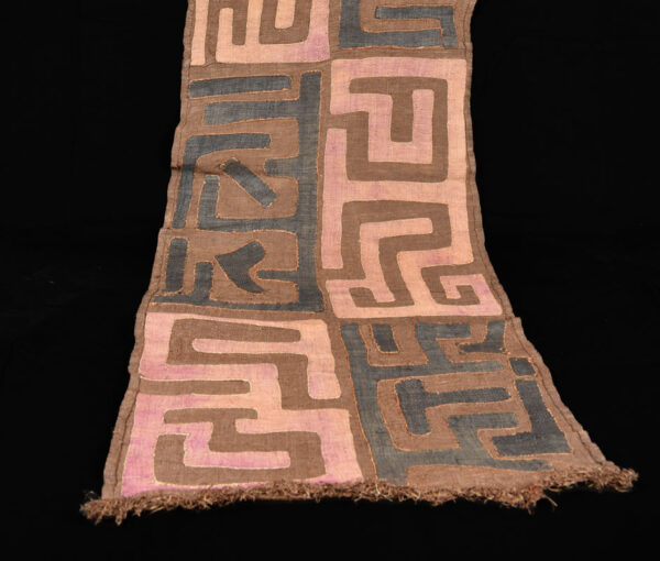 Textile - Cloth - Shoowa-Kuba - DR Congo 290 cm