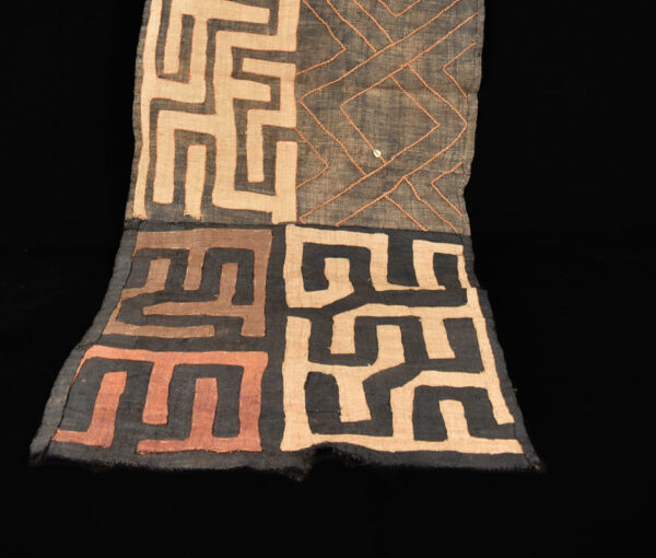Textile - Cloth - Shoowa-Kuba - DR Congo 320 cm