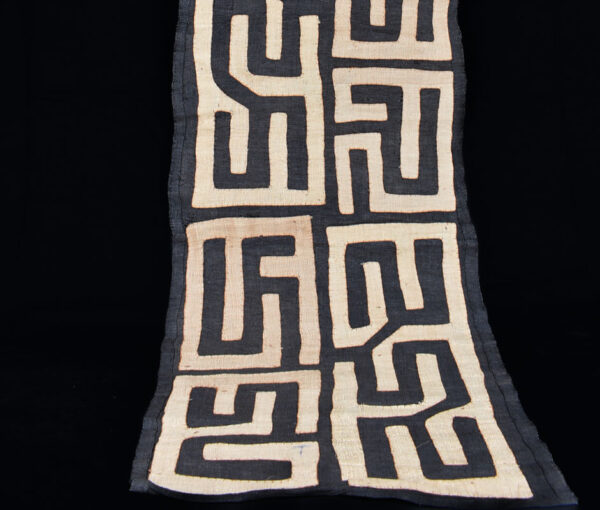 Textile - Cloth - Shoowa-Kuba - DR Congo 260 cm