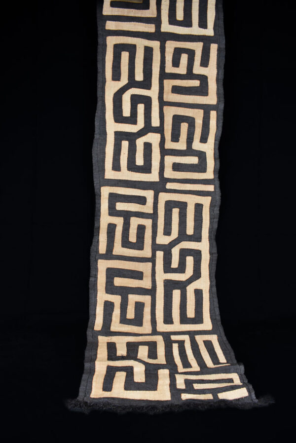 Textile - Cloth - Shoowa-Kuba - DR Congo 260 cm