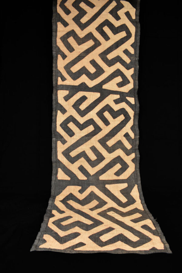 Textile - Cloth - Shoowa-Kuba - DR Congo 300 cm