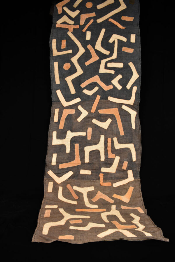 Textile - Cloth - Shoowa-Kuba - DR Congo 250 cm