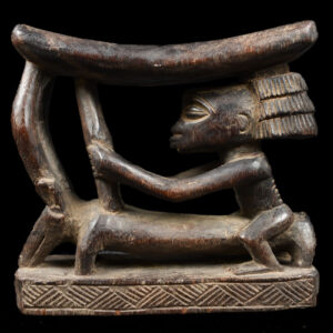 Neck rest - Wood - Luba - Congo DRC