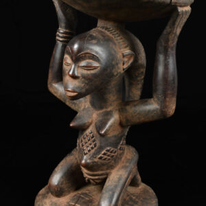 Stool - Wood - Luba - DR Congo