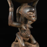 Stool - Wood - Luba - DR Congo