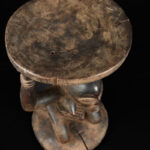Stool - Wood - Luba - DR Congo