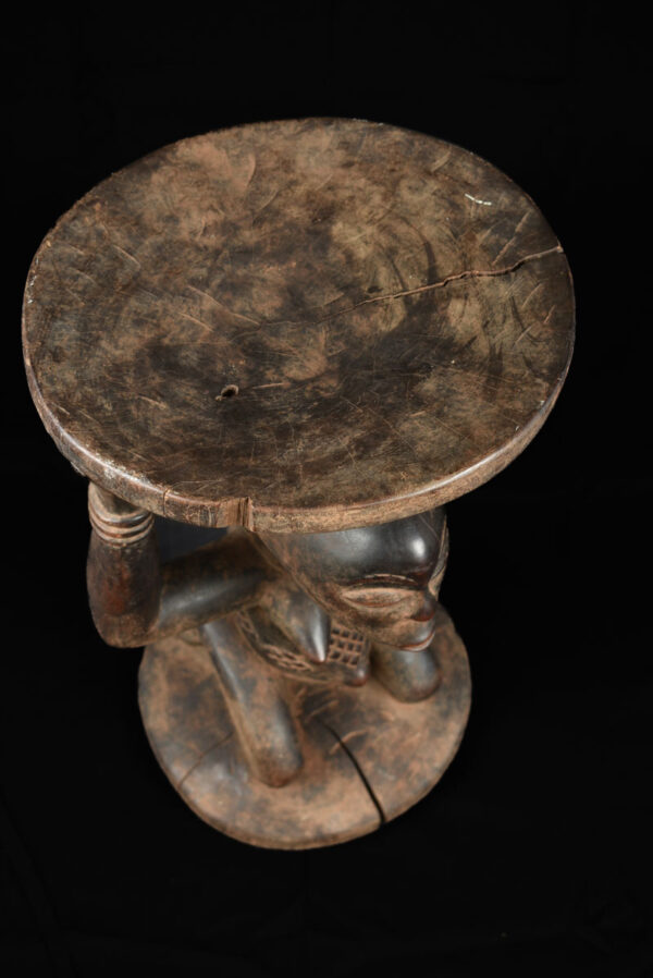 Stool - Wood - Luba - DR Congo