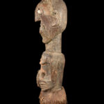 Power Figure - Wood. Horn, Copper - Songye - Congo
