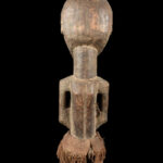 Power Figure - Wood. Horn, Copper - Songye - Congo