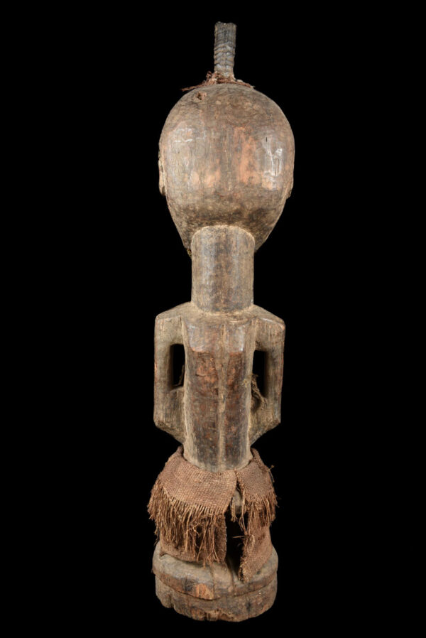 Power Figure - Wood. Horn, Copper - Songye - Congo