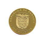 Panama 100 Balboas 1975 Birth of Balboa