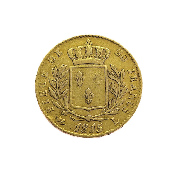 France 20 Francs 1815-L Louis XVIII