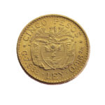 Colombia 5 Peso 1928 Simon Bolivar