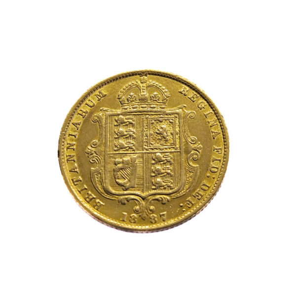 United Kingdom 1/2 Sovereign 1887 Victoria