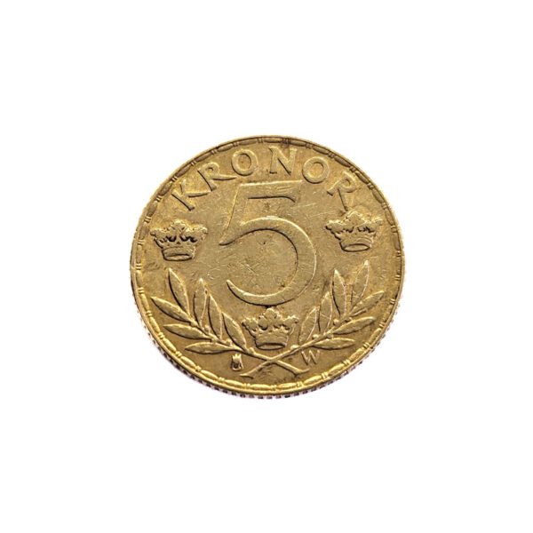 Sweden 5 Kronor 1920 Gustaf V