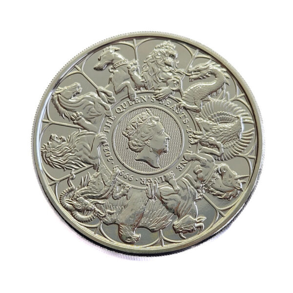 United Kingdom 5 Pounds 2021 The Queen's Beasts Completer - Elizabeth II