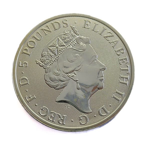 United Kingdom 5 Pounds 2021 The Queen's Beasts Completer - Elizabeth II